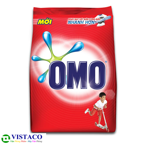 Bột giặt OMO đỏ 800g/18 gói