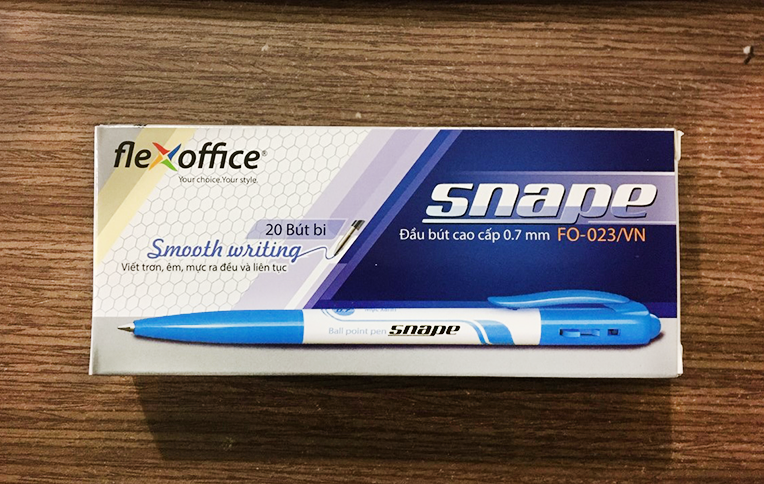 Bút bi FO-023/VN đỏ Flexoffice