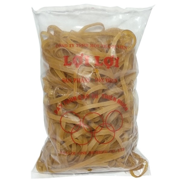 Dây thun kế toán lớn cọng phở 0.5kg /bịch