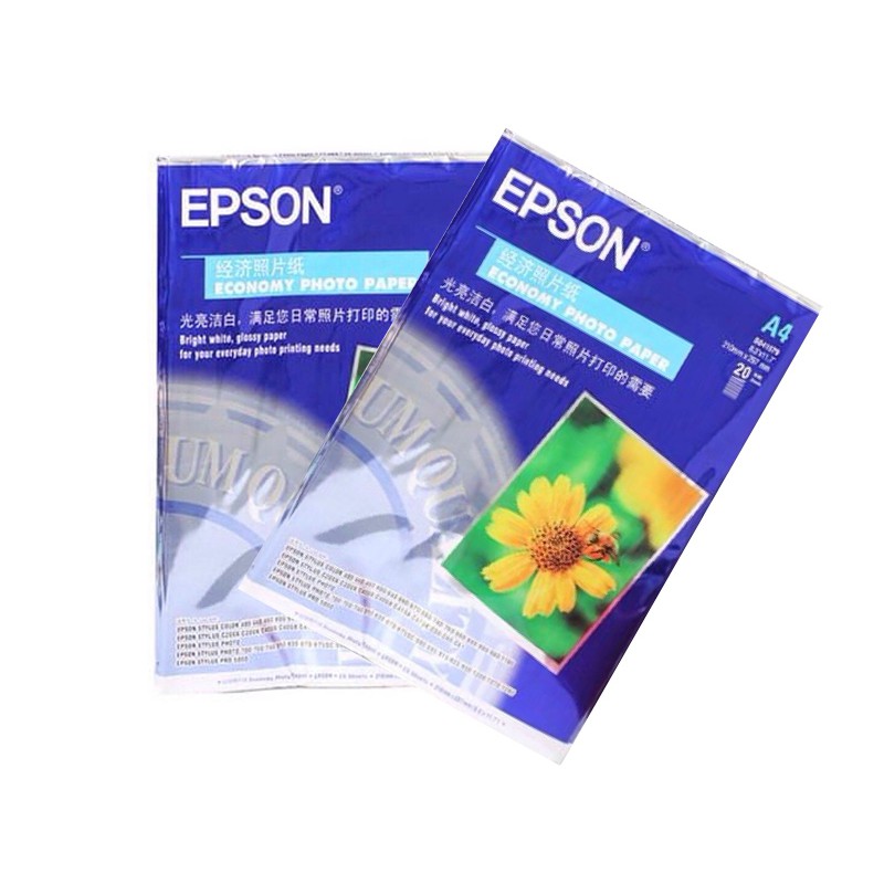 Giấy in ảnh Epson 2 mặt 230g  20 tờ/xấp