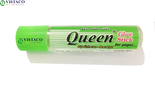 Keo dán giấy Queen 30ml